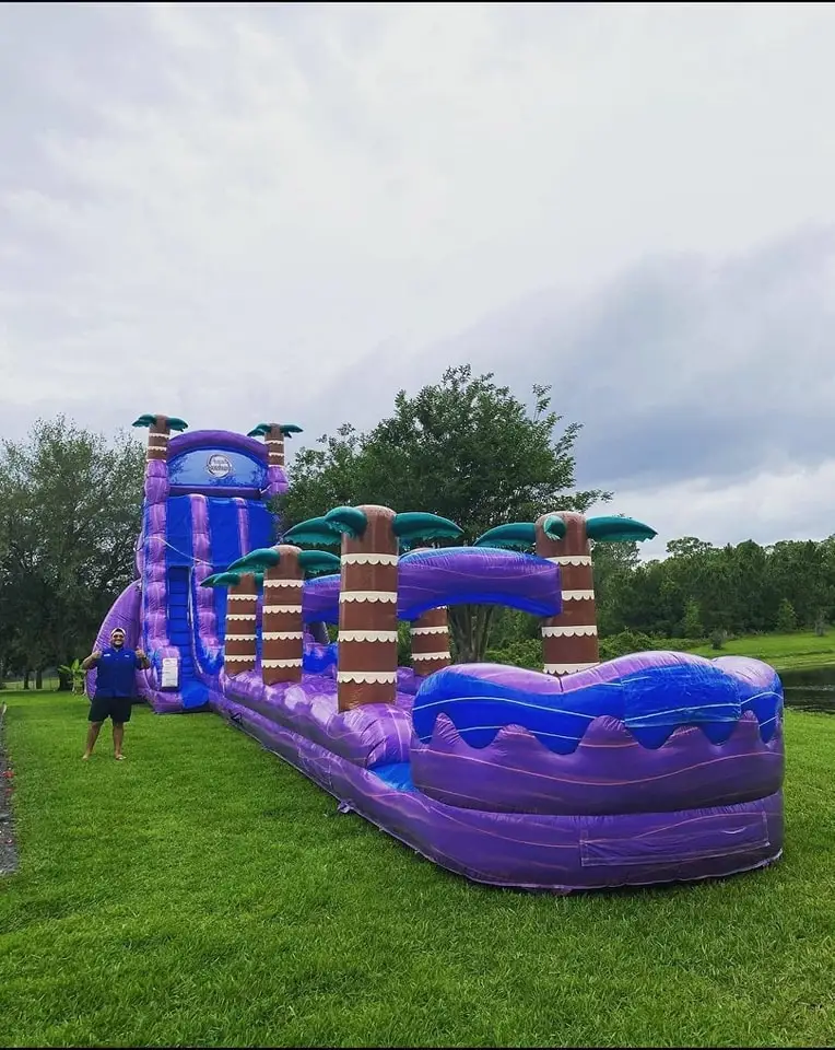 Fiesta breeze water slides commercial grade inflatable water slide for kids adults
