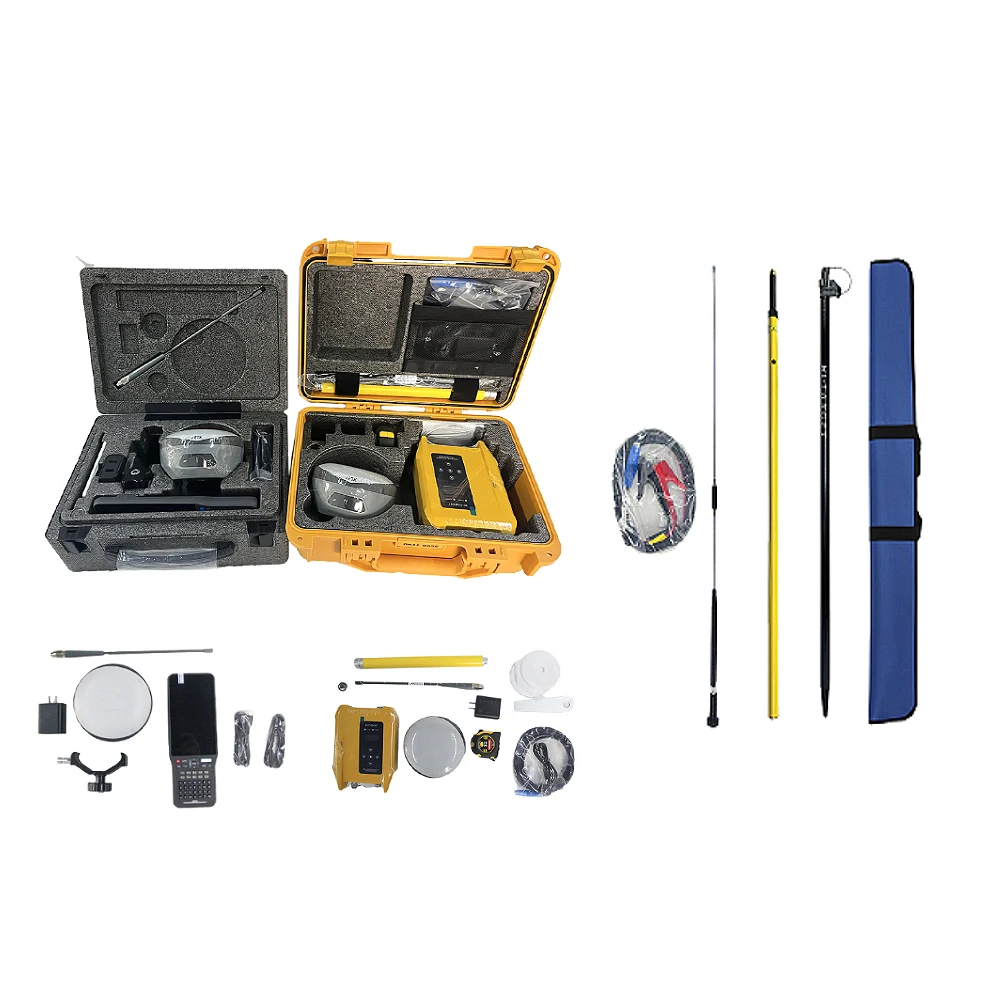 Hi-target VRTK2 Geodetic Instruments Gps Receiver Rtk Rover And Base Station Land Surveying Instrument Gnss RTK