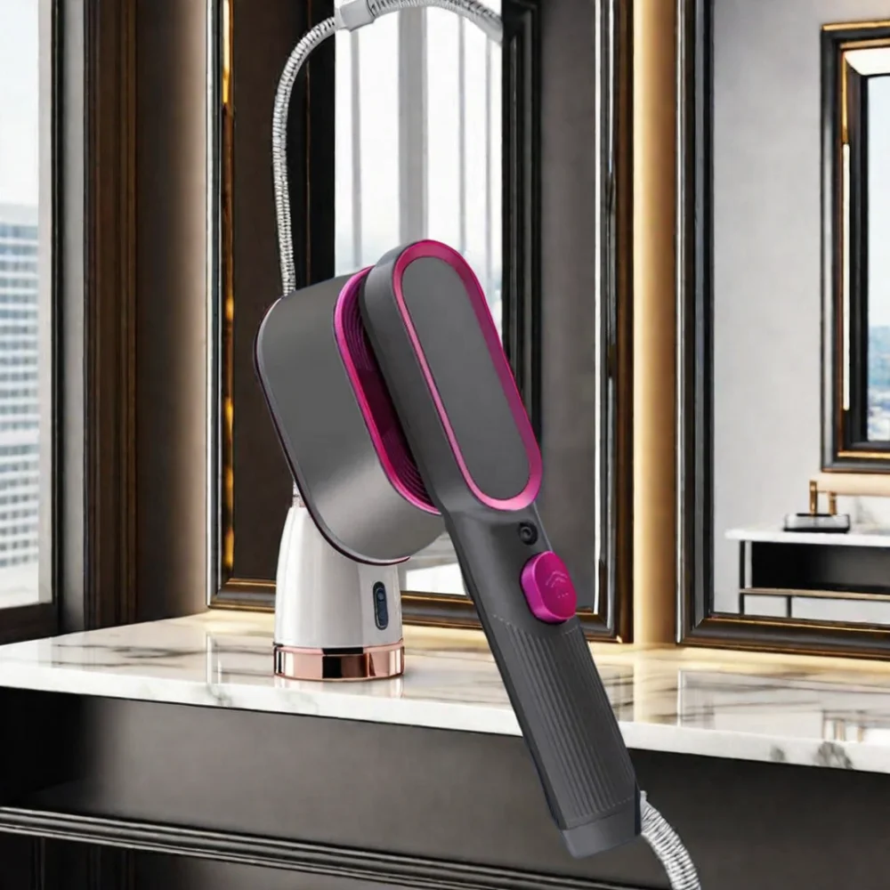 PANCERKA 1000W 2-in-1 Dry Steam Iron and Garment Steamer Electric Handheld for Home and Travel Use US UK Plug