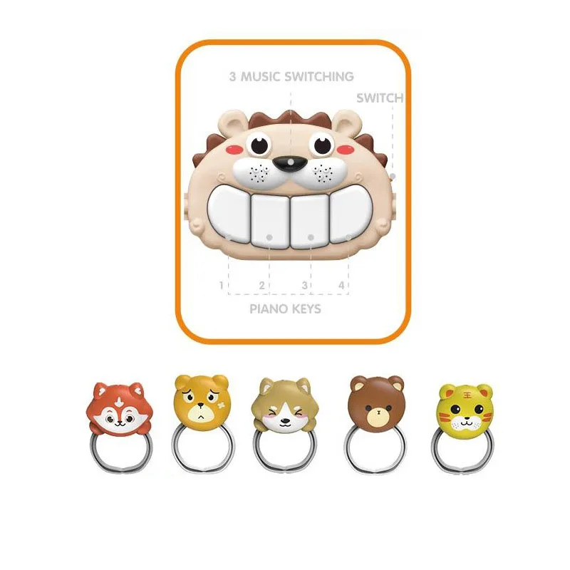 Baby pedal piano Baby fitness stand Music piano game mat Fitness carpet 0-1 year old toddler toys Baby Play Gym Mat