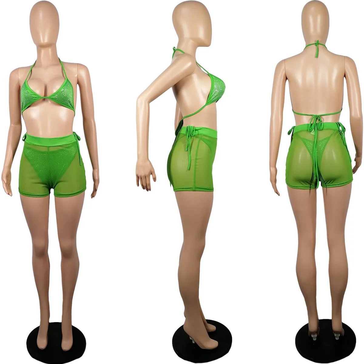 MT17-213  Hot trending sexy appeal wraps condole stripe nightclub two pieces set woman clothing