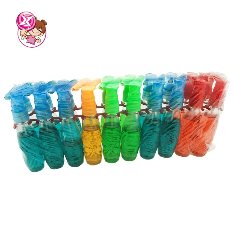 Hot Selling Mixed Fruit Flavors Mini Super Sour Spray Liquid Candy To The Middle East market