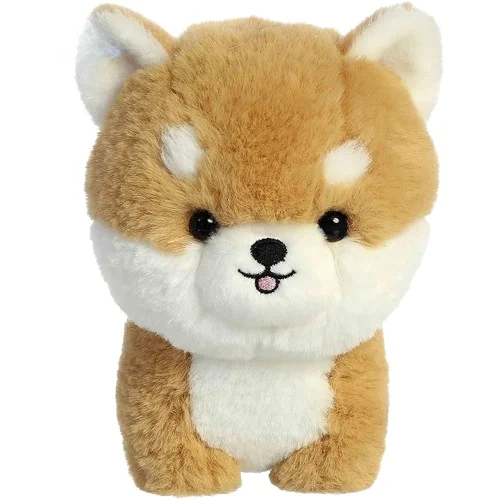 Милая кукла Акита Сиба ину плюшевая игрушка корги тряпичная хаски кукла-щенок девочка подарок на день рождения