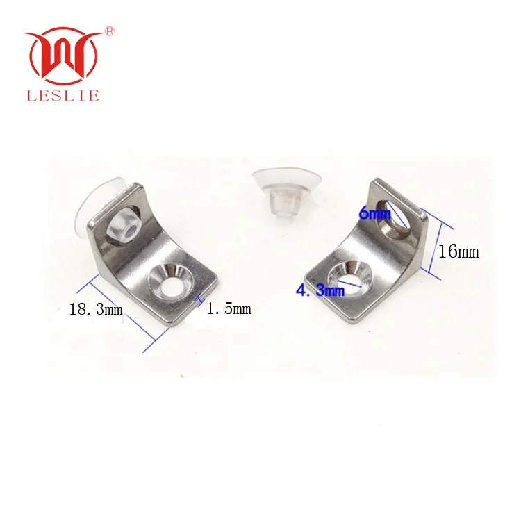 Invisible Cabinet Shelf Support with Suction Cups Glass Shelf Support Other Furniture Hardware Fittings