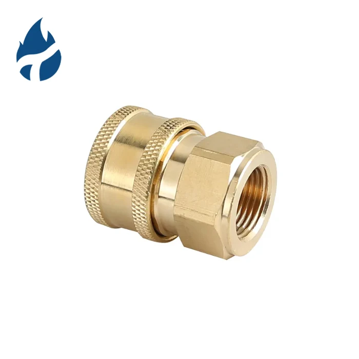 NBT High Pressure Washer Adapter Quick Connector Brass Male Female Copper Pipe Fittings Car Wash Machine Adapter