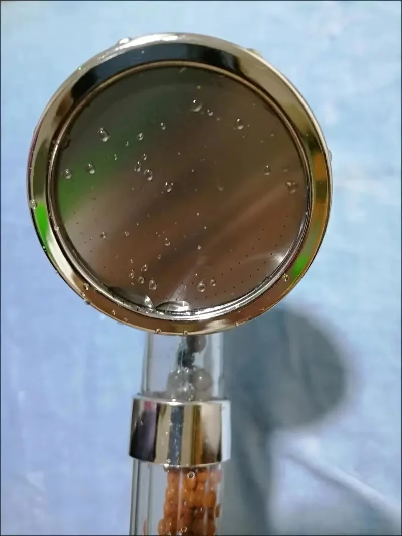 Powerful Flow Ionic Shower Head 3-Way Modes Filter Ion Shower Head Shower Water Flow Regulator