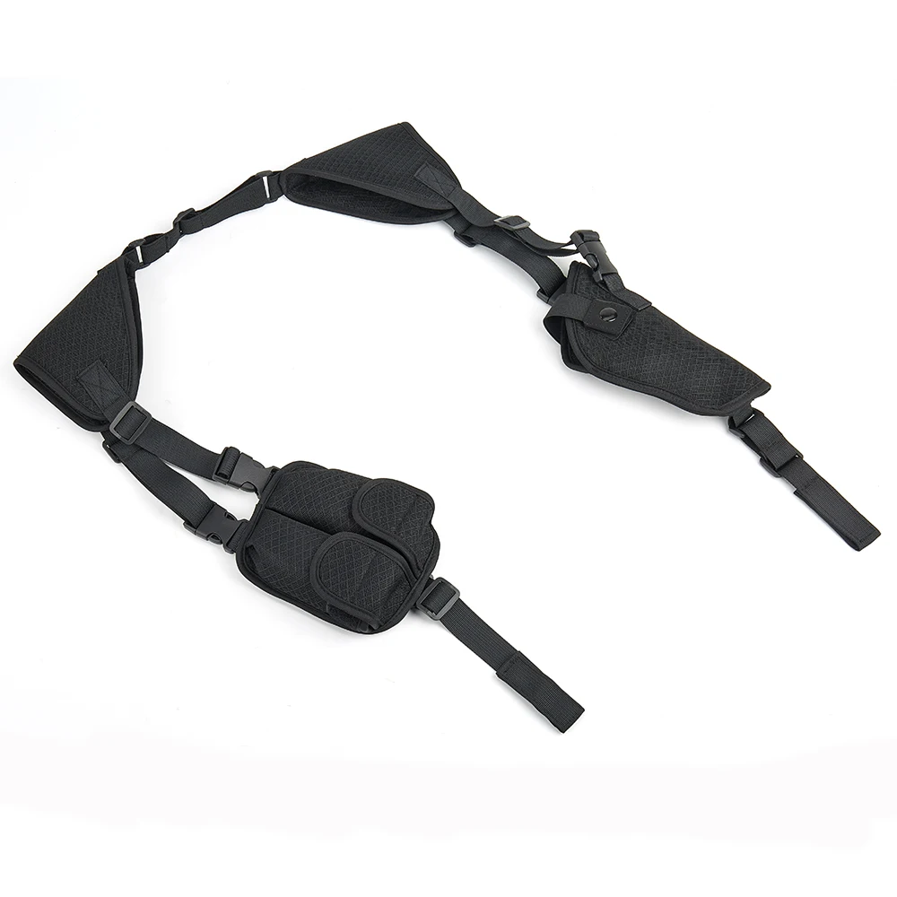 Nylon Shoulder Gun Holster Conceal Outdoor Tactical Holsters Magazine Pouch High Quality Fabric Light Weight Breathable