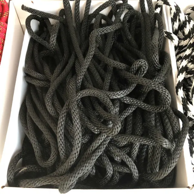 white yellow color 18 20 22 mm 220m double braided pp mooring polypropylene rope marine  rolls of 220 mts for ship accessory