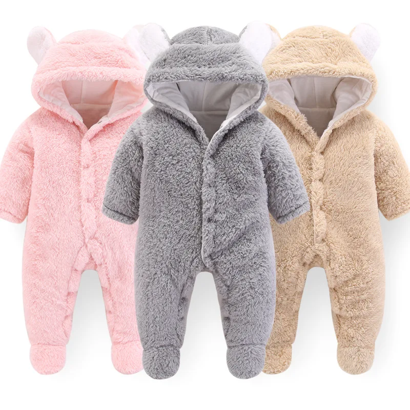 New winter onesie baby baby bodysuit newborn infants and toddlers rompers