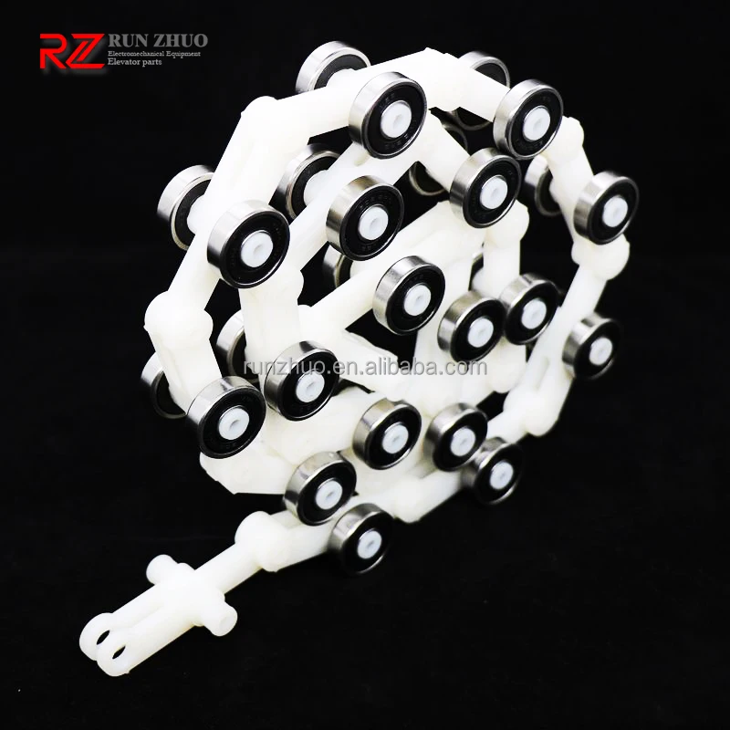 Escalator Spare Parts 9300 Slewing Chain 17 Sections Pulley