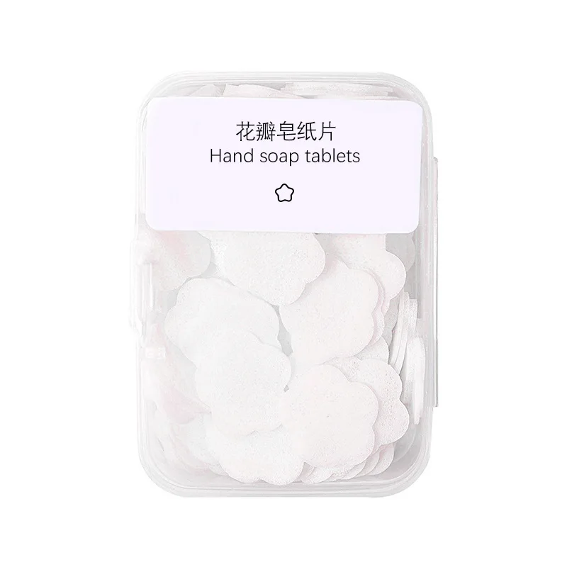 Online Wholesale Gentle Handwash Cleaning Tablet Disposable Hand Washing Cleaning Paper Soap