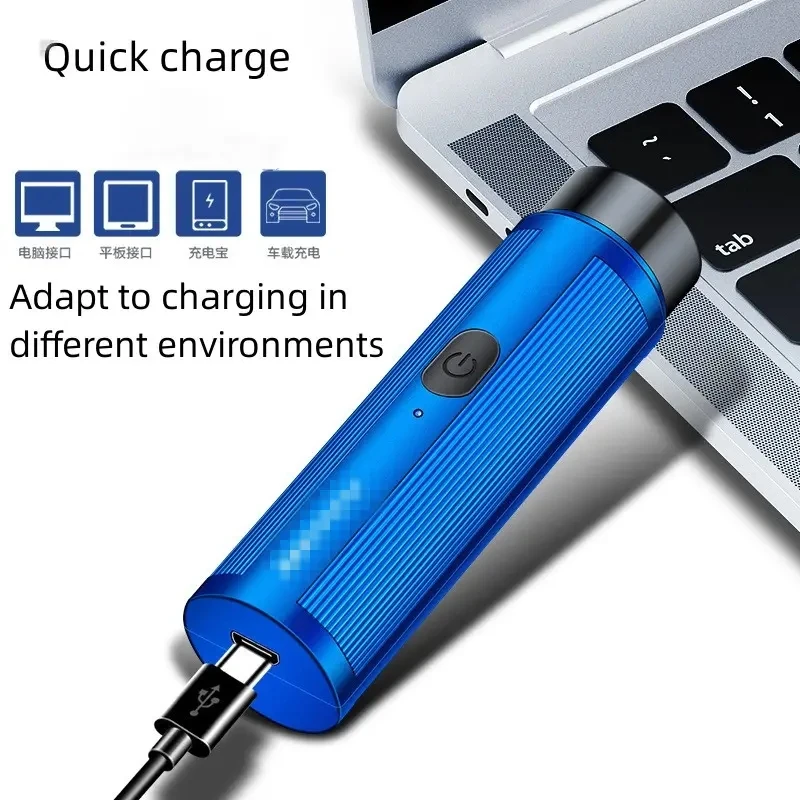 Mini Shaver Men Portable Car Travel Rechargeable Shaver Professional Hair Removal Face Body Care