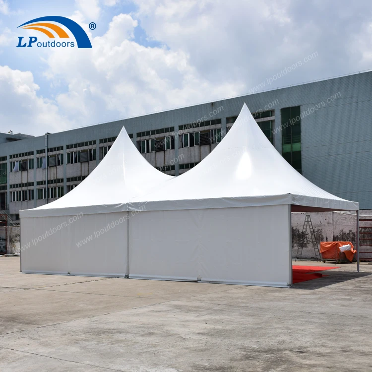 aluminum frame structure PVC waterproof cover pagoda canopy tent temporary building for outdoor party events for sale in UK