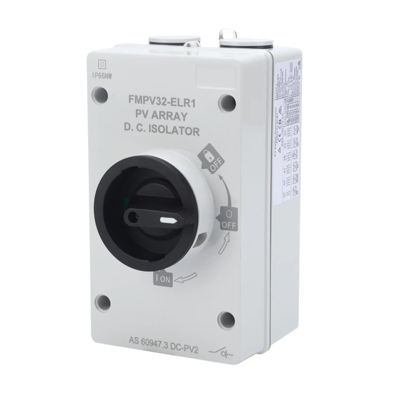 IP66NW PV2 1200V DC Solar Switch Disconnector