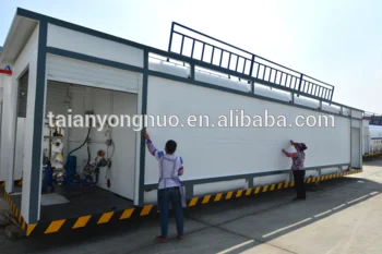 price  mobile station stainless steel fuel  filling   temporary suspended platforms price of 10000 liter diesel tank