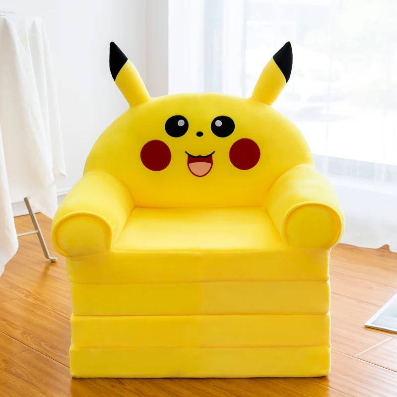 security Four layers of cartoon folding sofa children furniture kids sofa
