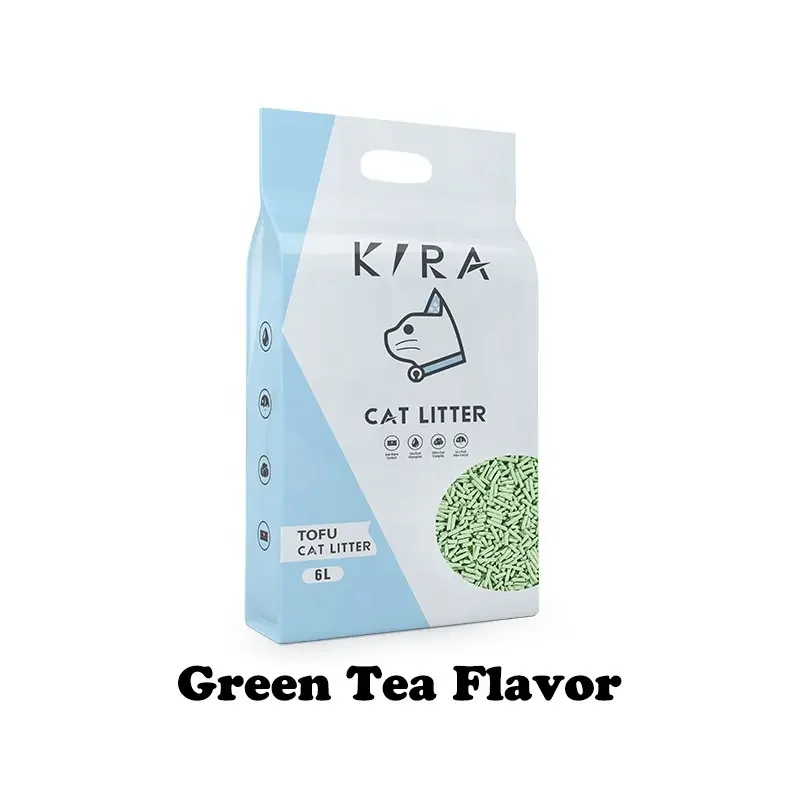 Petstar Cat Litter Tofu 6L Plant Degradable Cat Litter 4 Flavors Cat Litter