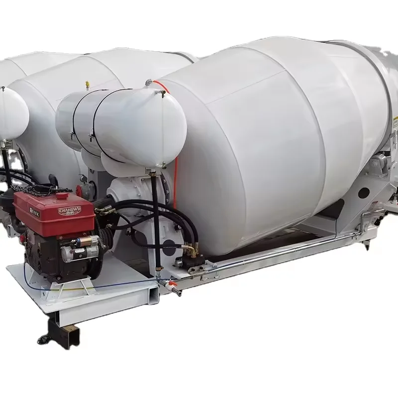 Factory manufacturer 3cbm concrete mixer transit drum heavy duty concrete mixer tank
