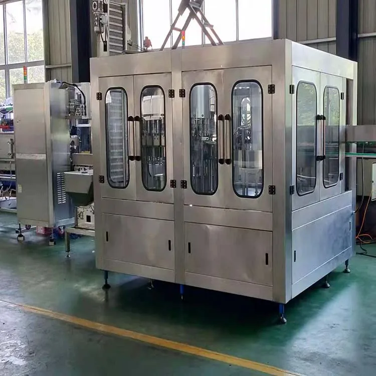 Промывка и наполнение оборудования для чистых питьевой ПЭТ бутылок