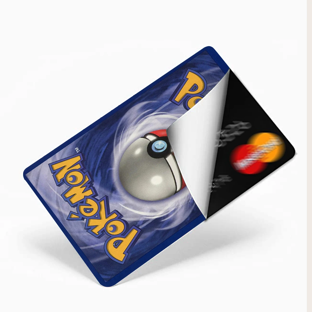 Free Design Custom Removeable ATM Pokemon Card Skin Stickers