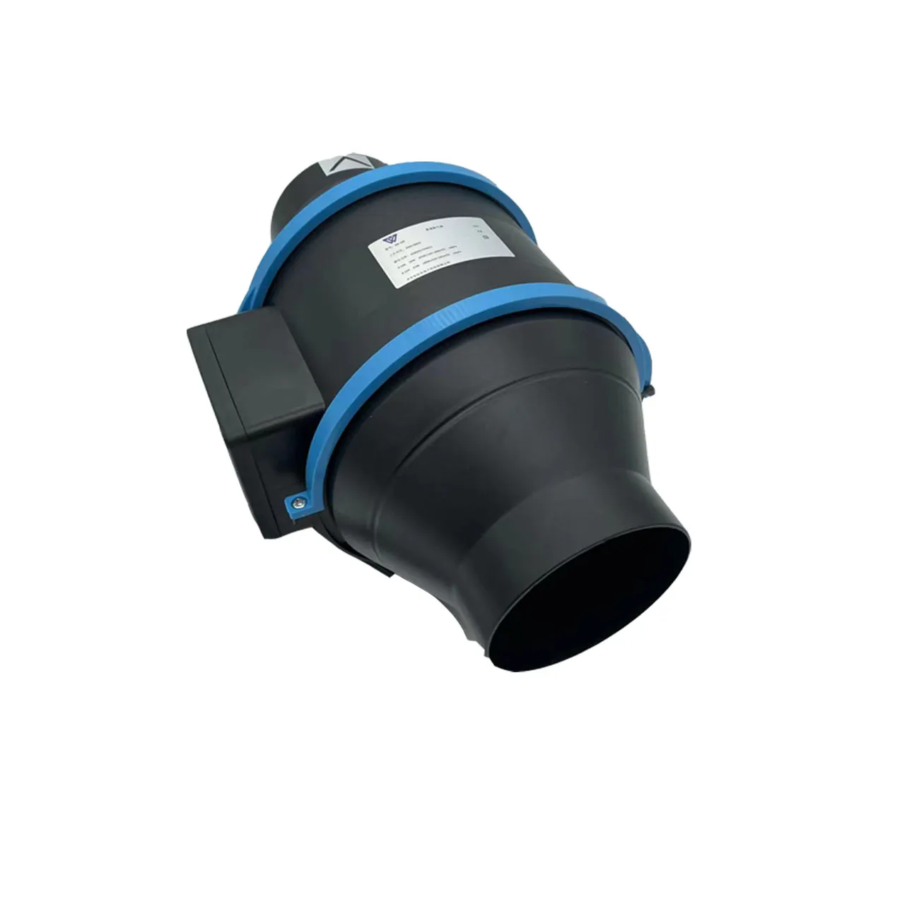 ac silent high speed EC infinity mixed flow school warehouse extractor reversible blower exhaust fan