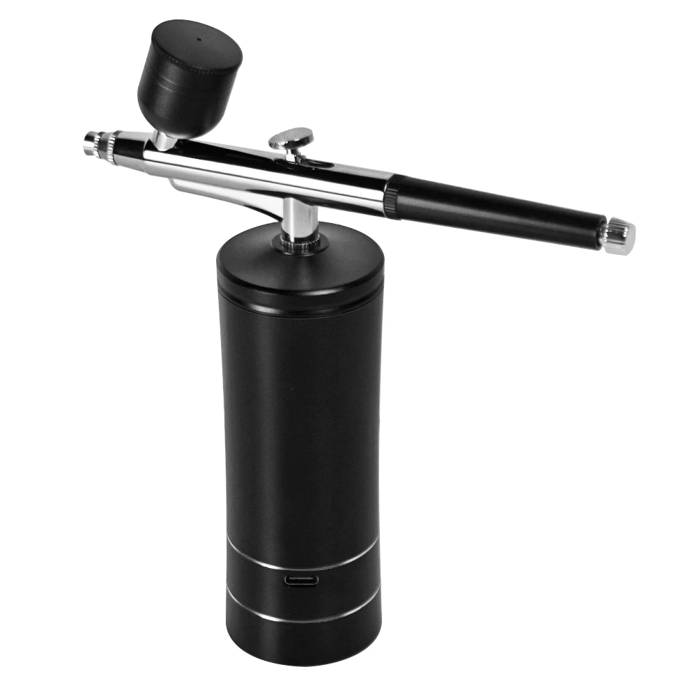 Rechargeable Handheld Airbrush for Nails Portable Nail Airbrush Machine for Tattoo Nail Art Makeup Barber Cake Decoration etc.