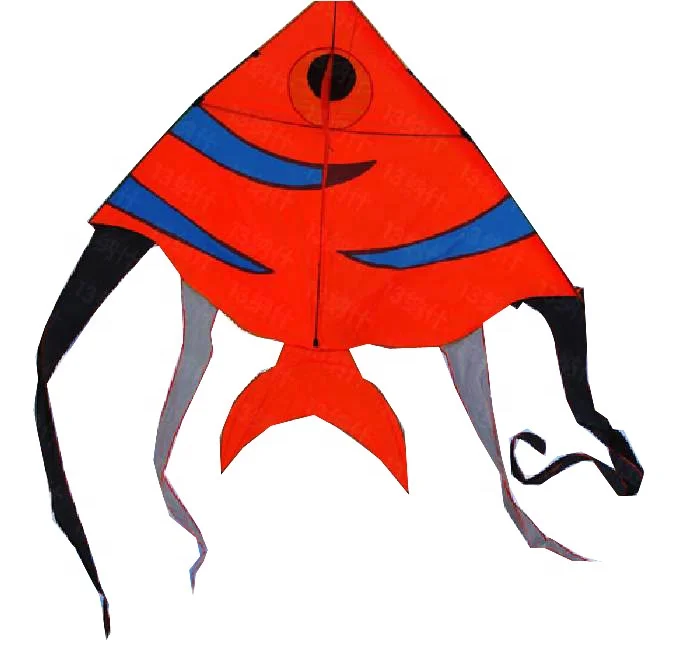 High Quality Wholesale Kites Fish From The Kite Factory Weifang Custom Easy To Flying