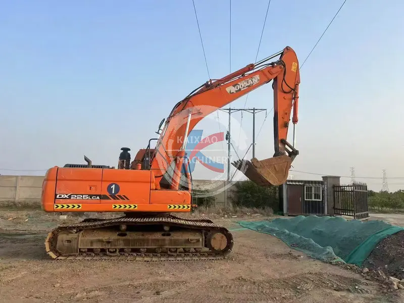 Экскаватор DOOSAN DX225 22 тонны в наличии гусеничный экскаватор гидравлическая машина экскаватор-экскаватор оригинальный Подержанный