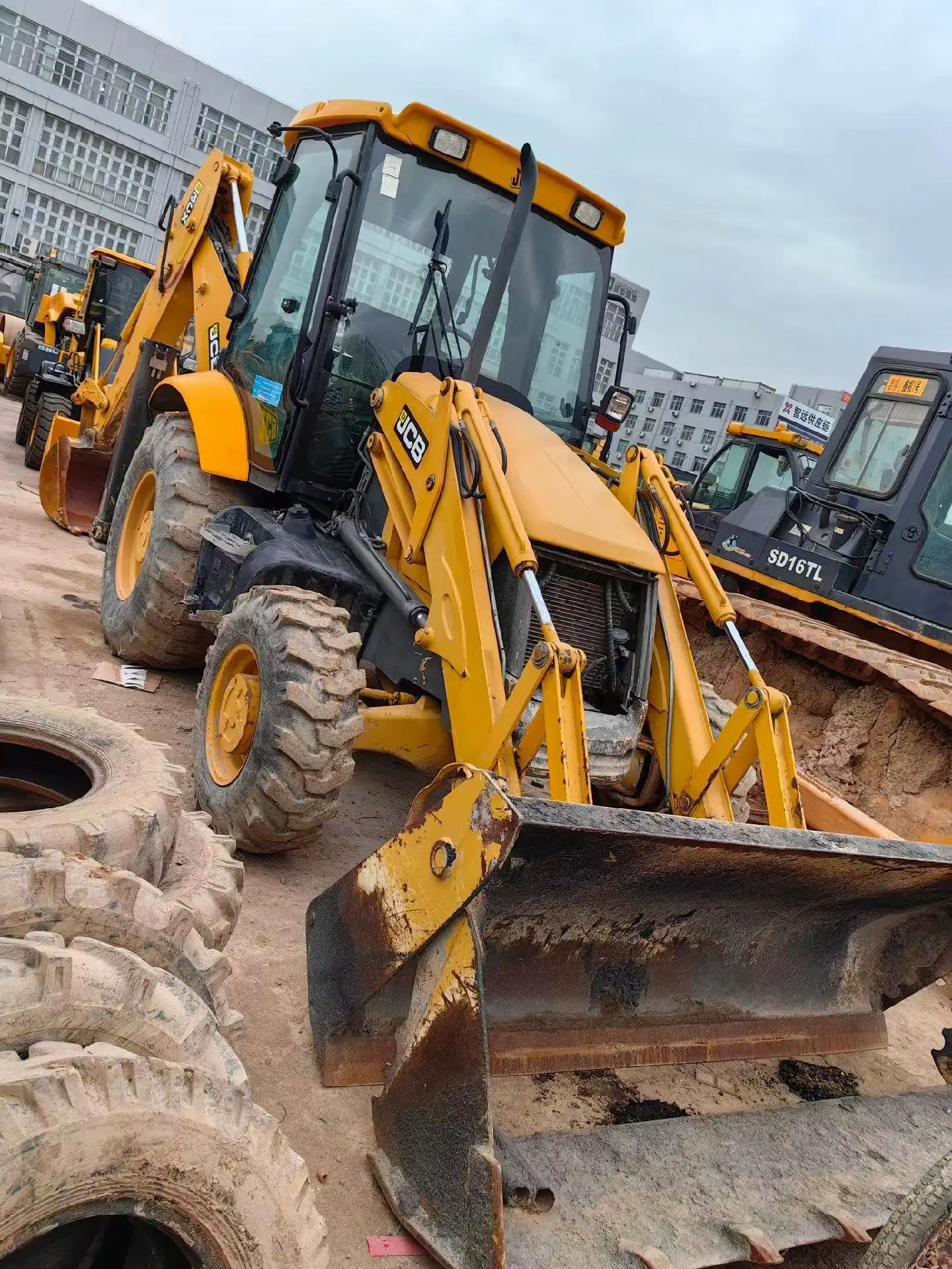 popular Fast Shipping Earthwork Machinery Low cost Usd JCB 4CX Used backhoe loader Secondhand JCB 3CX  IN STOCK