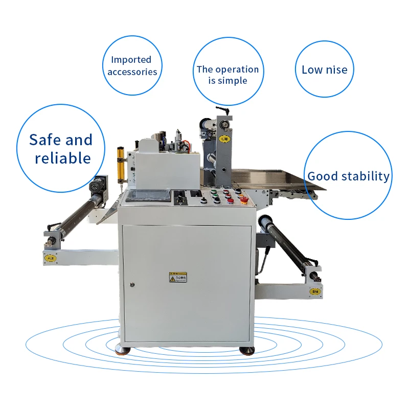SJCQ-600 Customized Rubber Calender Plastic Cutting Machine Lamination Cutting Machine Sheet Coil Universal