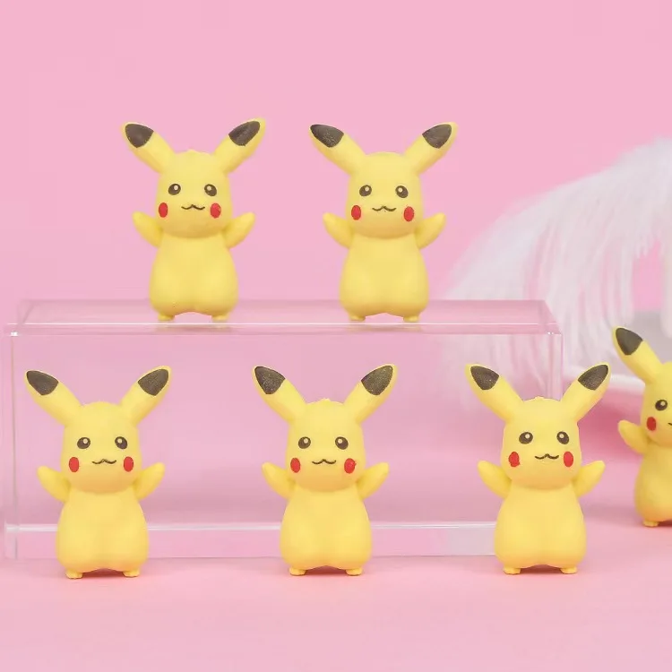 School pencil case Eraser, Pika pencil cap Eraser, Cartoon anime pencil case eraser