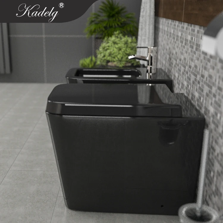 Sanitary Ware Black Color Bathroom Bidet WC