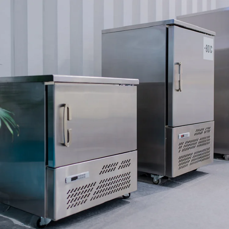 commercial 5 Trays  Chiller Fast Freezing Small Blast Freezer For Sale -45 degree blast chiller