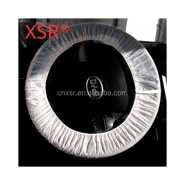 Disposable Plastic Steering Wheel Cover Car Repair And Maintenance Anti-Pollution Car Universal
