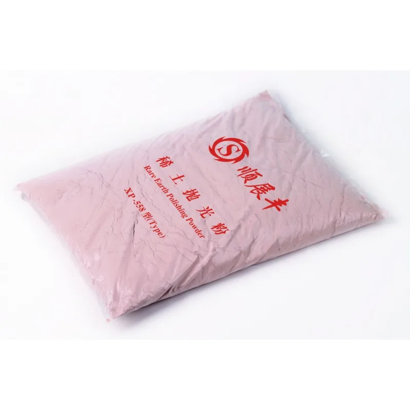 Cerium oxide red glass polishing powder