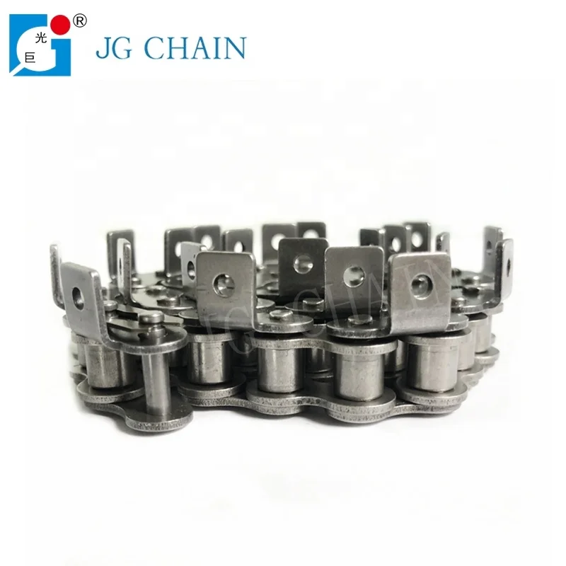 Factory direct sales Steel K conveyor roller chain din 08B-1 transmission chain with attachment
