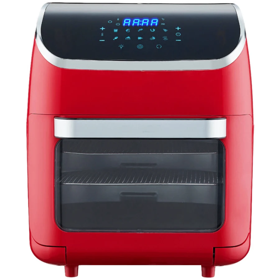 Factory Made Observation Window Best Selling 12L Without & No Oil Digital Air Fryer With Touch Screen