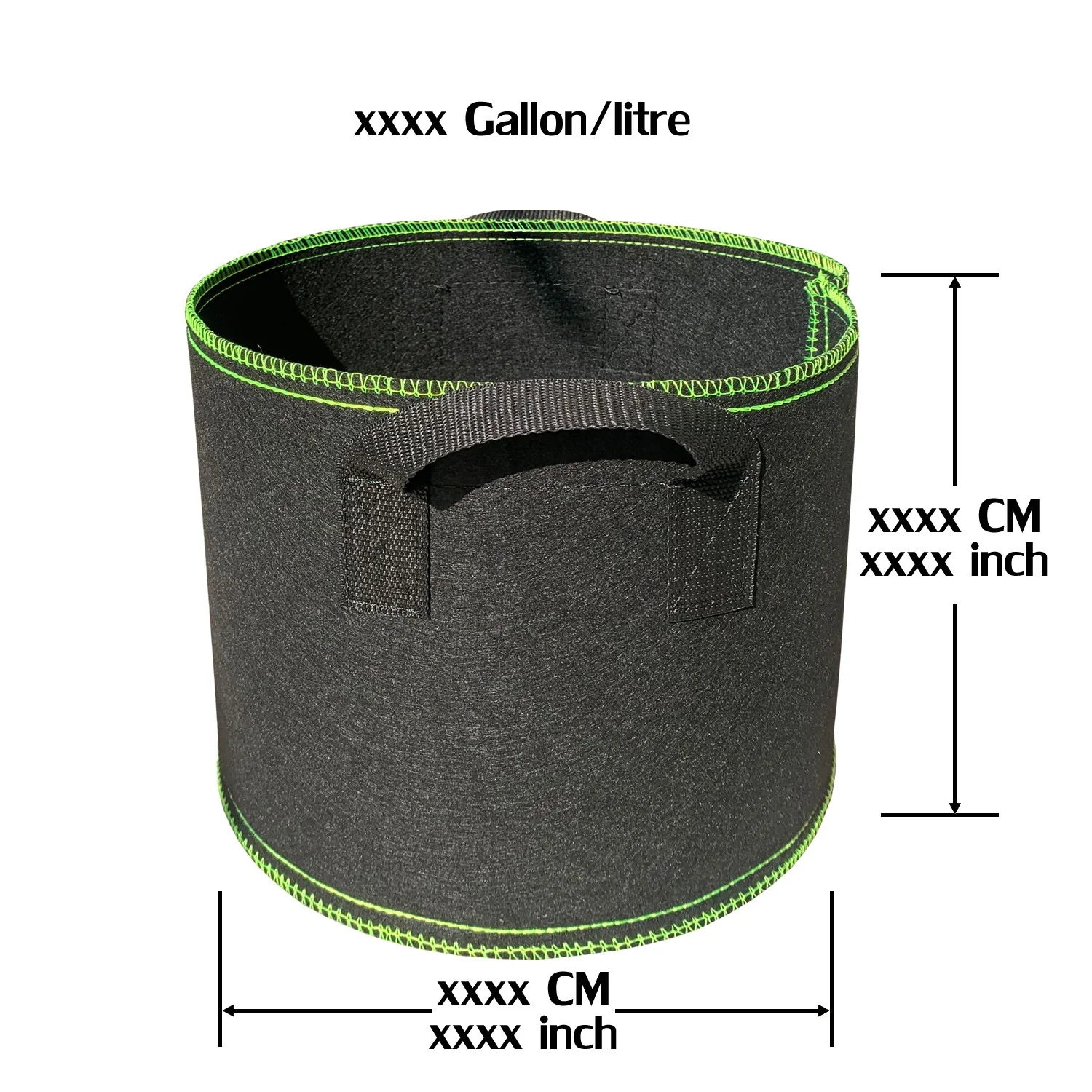 
Bags Gallon Garden 1 Green Colour Tree Seedlings Fabric Hanging For 20 Nonwoven Potato Nursery Outdoor 30 Plant Felt Grow Bag 