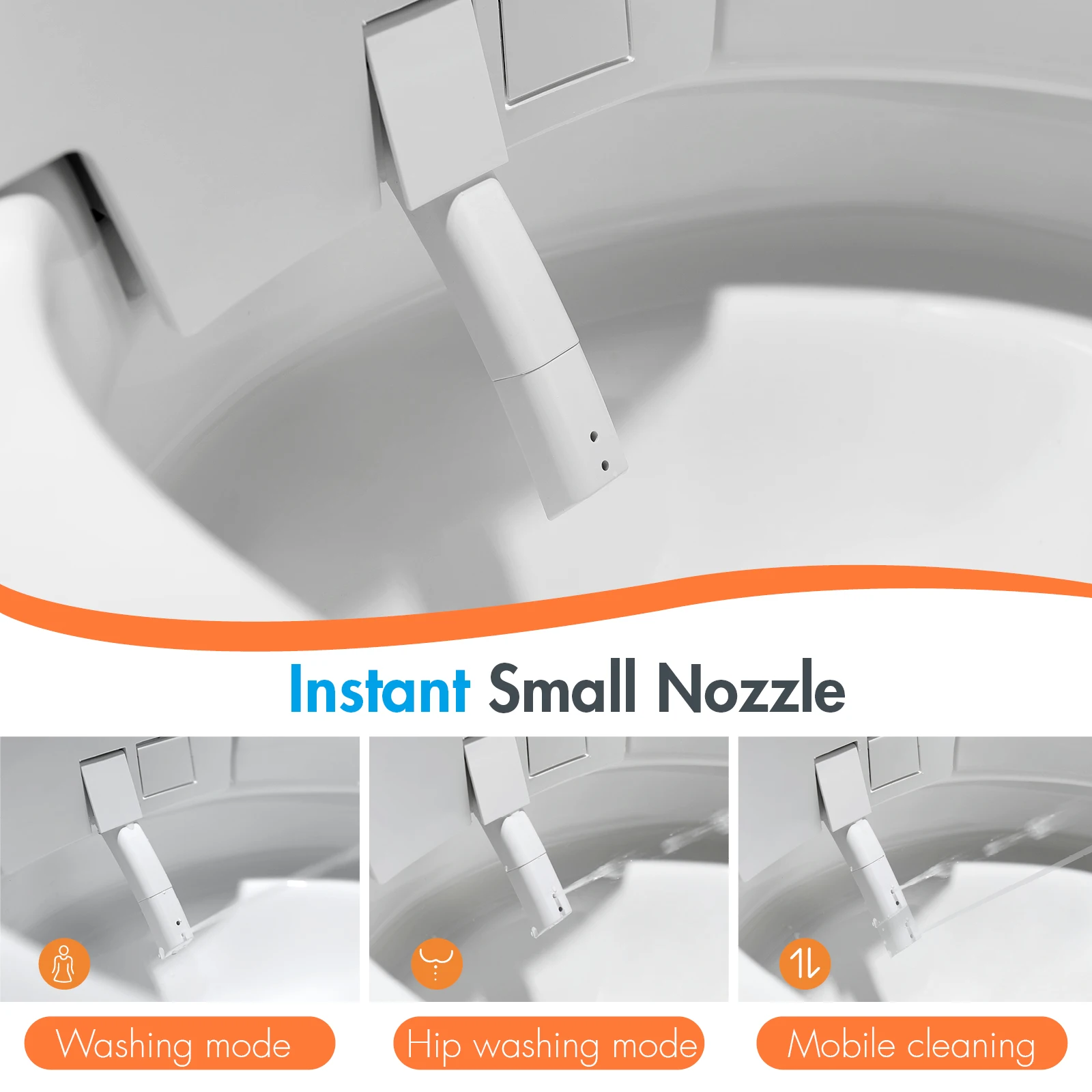 Ceramic sensor sanitary ware automatic Bathroom Electric Vaginal Wash Wc Toilet intelligent Bidet Inodoro Smart Toilet For Hotel