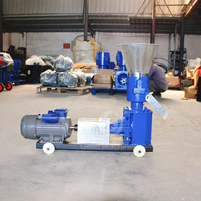 240V Kl210 Small Mini Poultry Parrot Cow Making Alimento Extruder Floating Concentrate Feed Machine