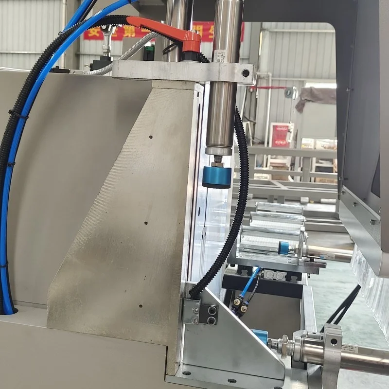 CNC Double Head Miter Cutting Saw Machine for Aluminum and UPVC window and door profile