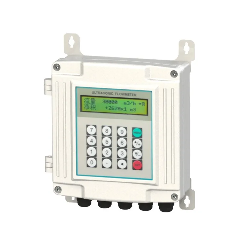 Taijia clamp type wall-mounted ultrasonic oil flow meter china ultrasonic flowmeter