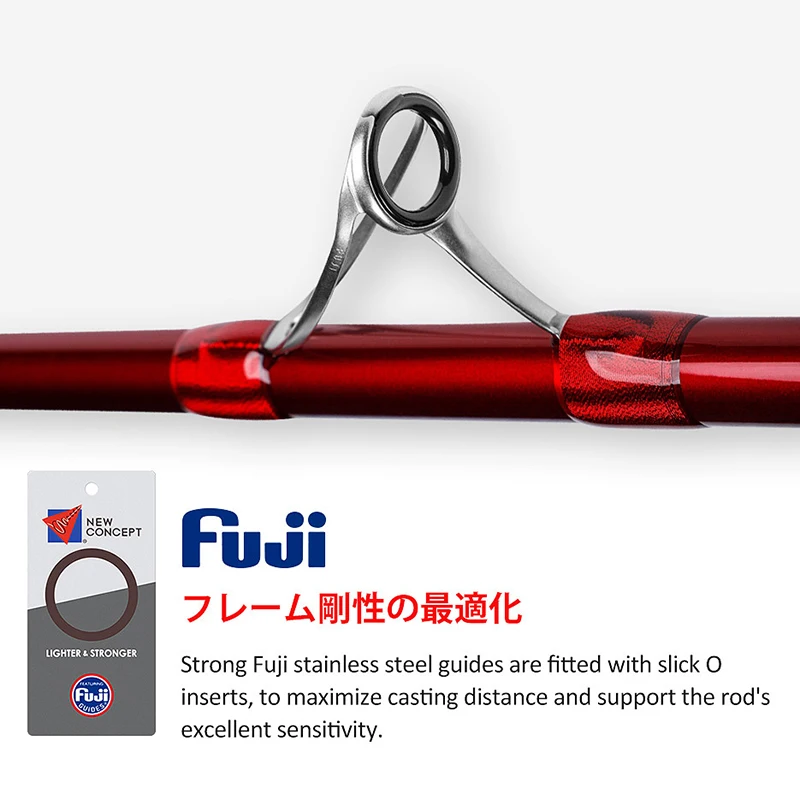 Wholesale 4.28m fishing rod surfcasting 3 section for fishing