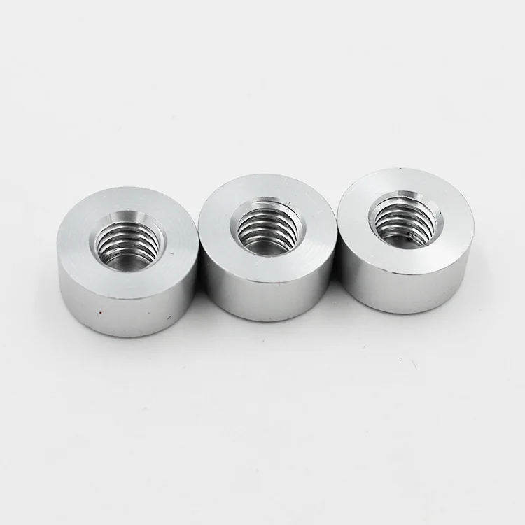 in stock aluminum anodizing 5/16-18 Round decorative Nut for photo frame