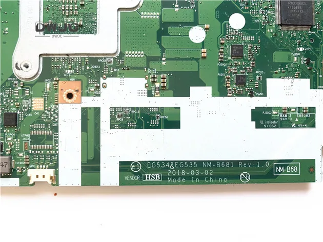 NM-B681 for ideapad 330-15ARR motherboard with R3 2200U +4G ram 5B20R56763 working perfect