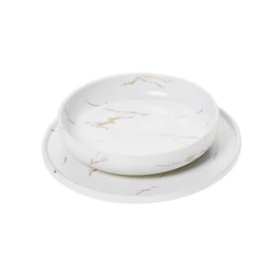 Round  Porcelain Dinnerware Sets Plate Making Machine