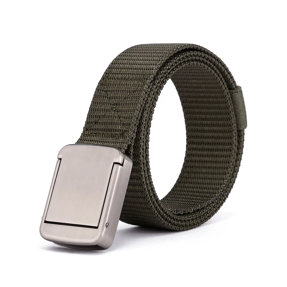 Оптовая продажа мужских нейлоновых тканевых поясных ремней оцинкованная Гальваническая Пряжка тактический боевой пояс для охоты туризма