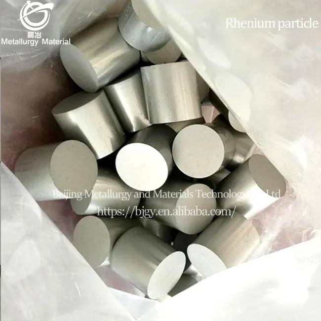 Высокотемпературные частицы из сплава rhenium 99.99%, металлические частицы rhenium высокого качества