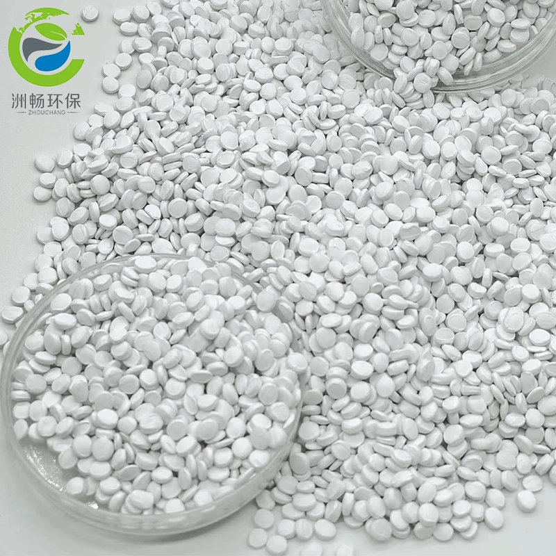 White Masterbatch White PP/PE Filler Masterbatch Pellets