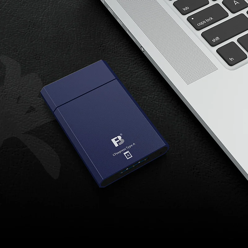 FB CFexpress-3.1 Type-A Blue Metal micro usb type-c 3.1 adapter sd memory Card Reader for iphone and macbook